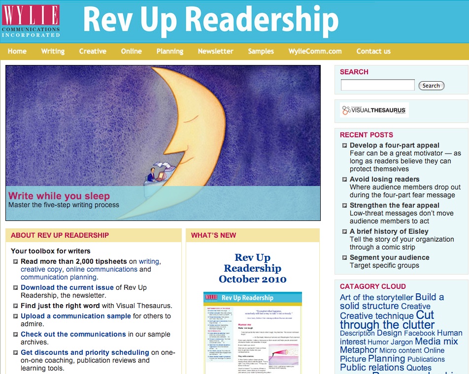 RUR2 Writing tips